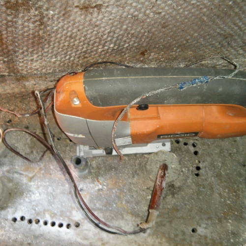 Removing a Section of the Bilge Floor