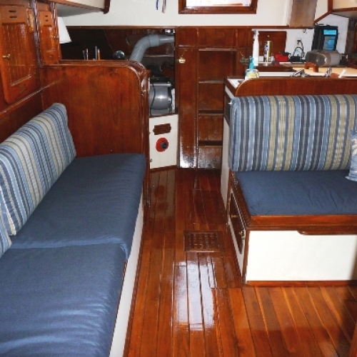 Looking aft | Morgan 38 Sailboat Forum