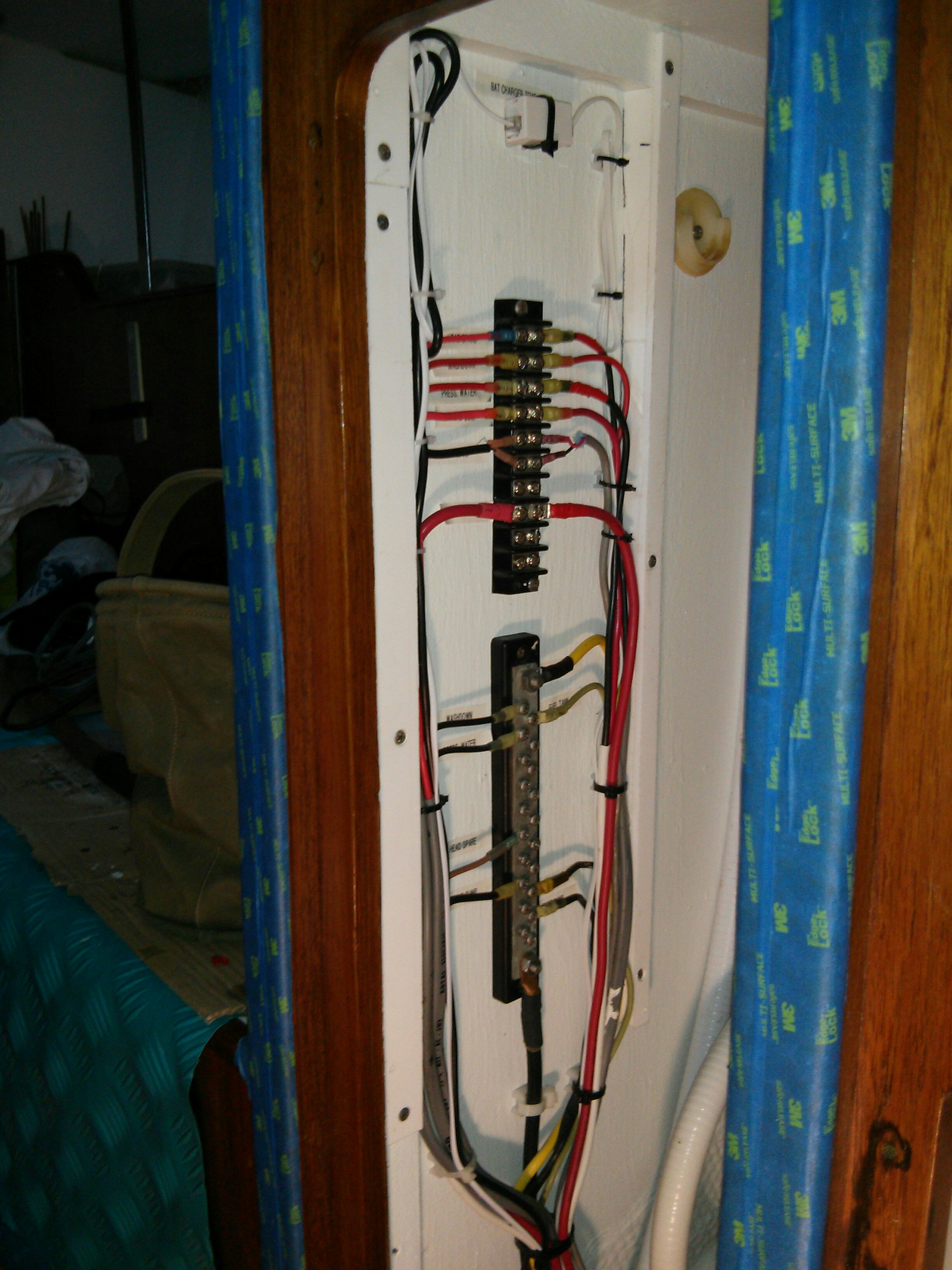 Hanging Locker Electrical sub panel